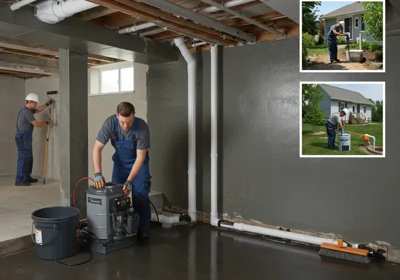 Basement Waterproofing and Flood Prevention process in Indianola, WA